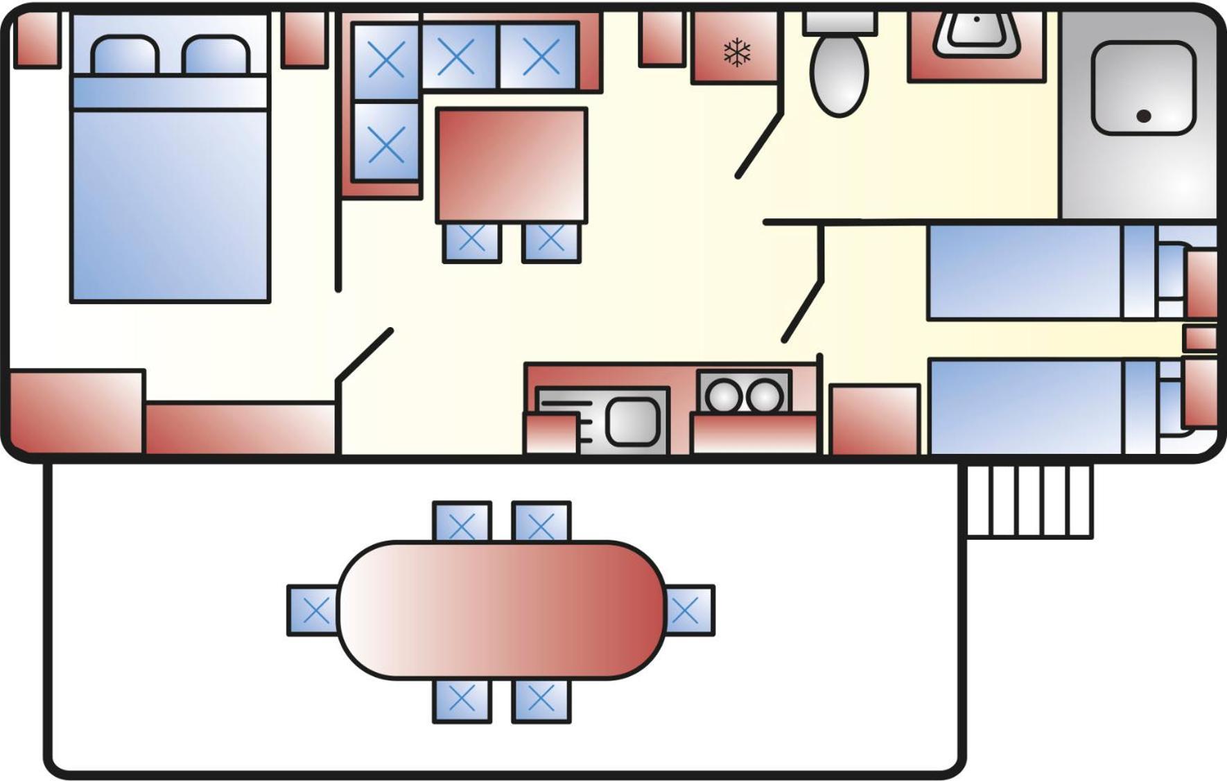 Albatross Mobile Homes On Camping Bella Austria Sankt Peter am Kammersberg Eksteriør billede