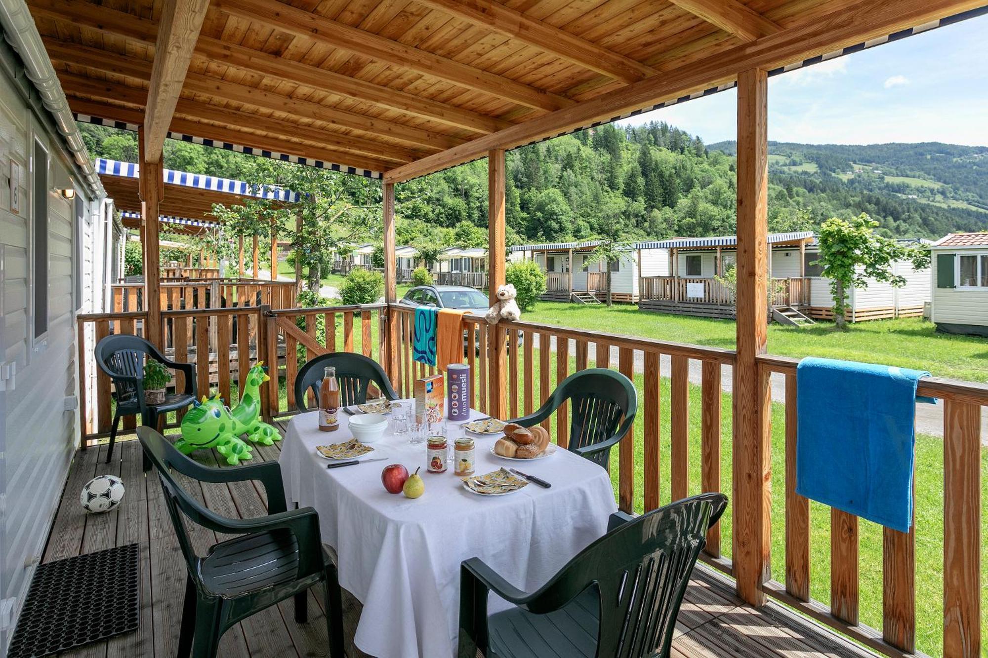 Albatross Mobile Homes On Camping Bella Austria Sankt Peter am Kammersberg Eksteriør billede
